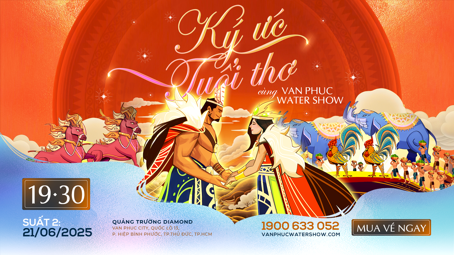 SỐNG LẠI NHỮNG KÝ ỨC TUỔI THƠ CÙNG VAN PHUC WATER SHOW - 21/06
